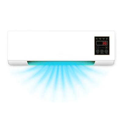 AERIOQ wall-mounted heater and cooler with smart remote
